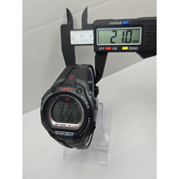 Timex Ironman Classic 30 Lap Watch 45mm Indiglo WR100M New Battery Quartz Mens - Picture 7 of 11
